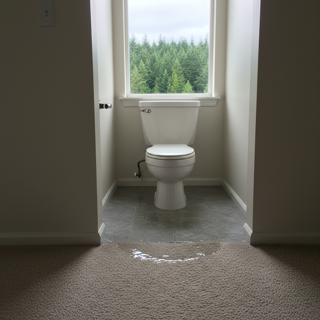 Toilet Overflow Cleanup