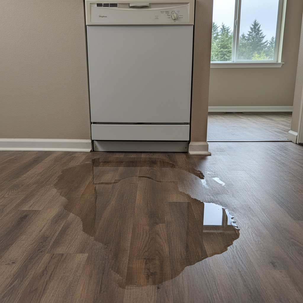 Appliance Leak Cleanup