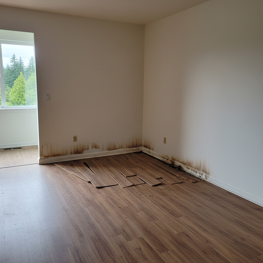 Hardwood Floor Water Damage Restoration