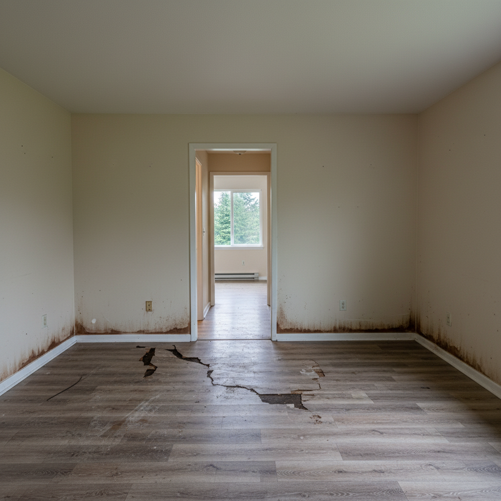 Water damage-related mold removal