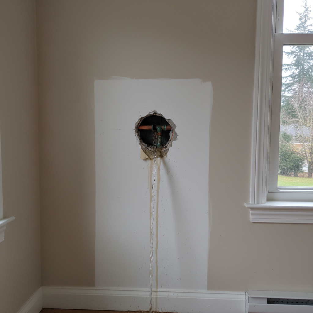 Burst Pipe Repair and Cleanup