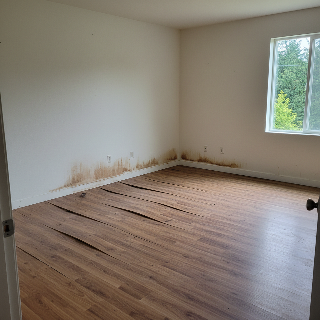 Roof Leak Water Damage Repair