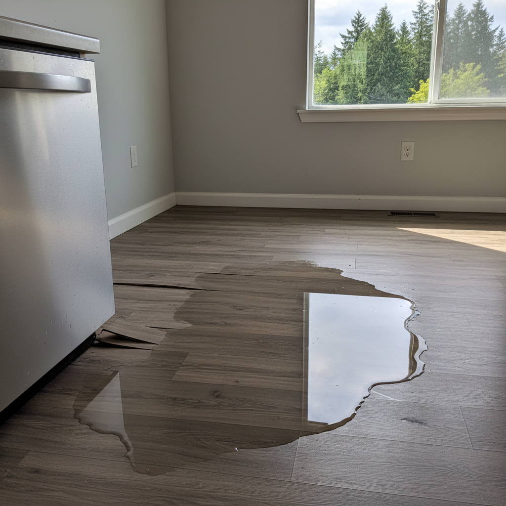 Appliance Leak Cleanup