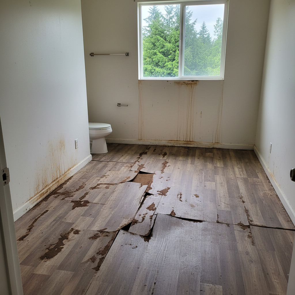 Hardwood Floor Water Damage Restoration