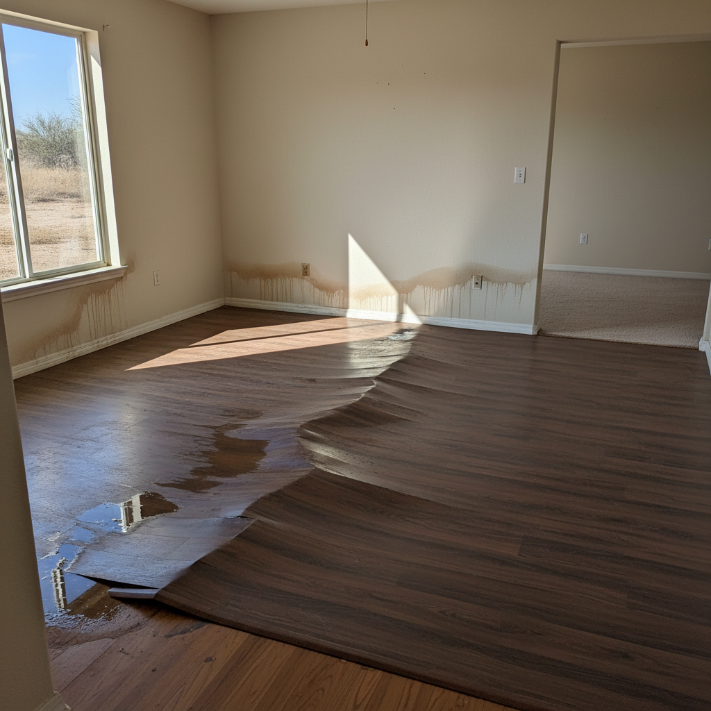 Water damage-related mold removal