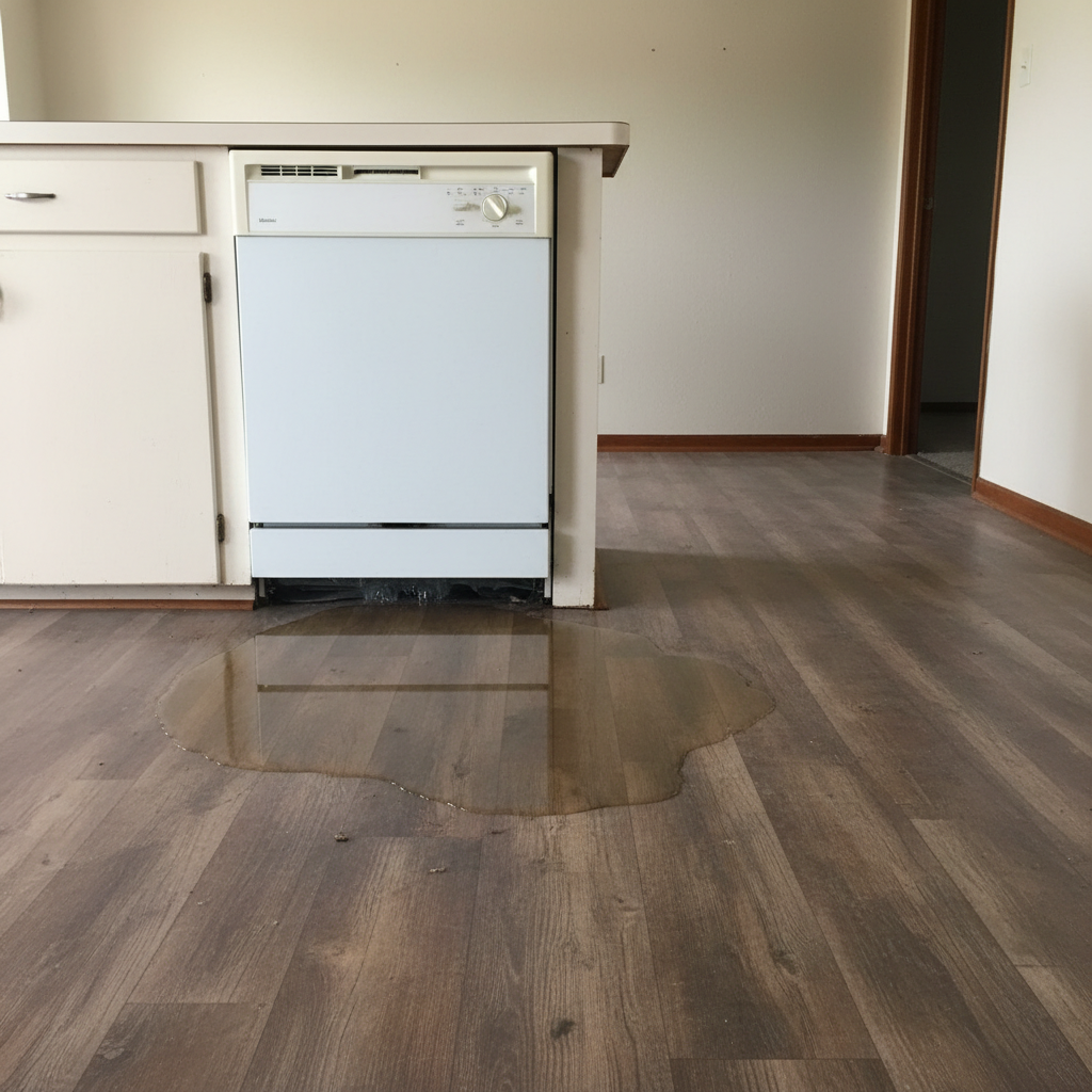 Appliance Leak Cleanup