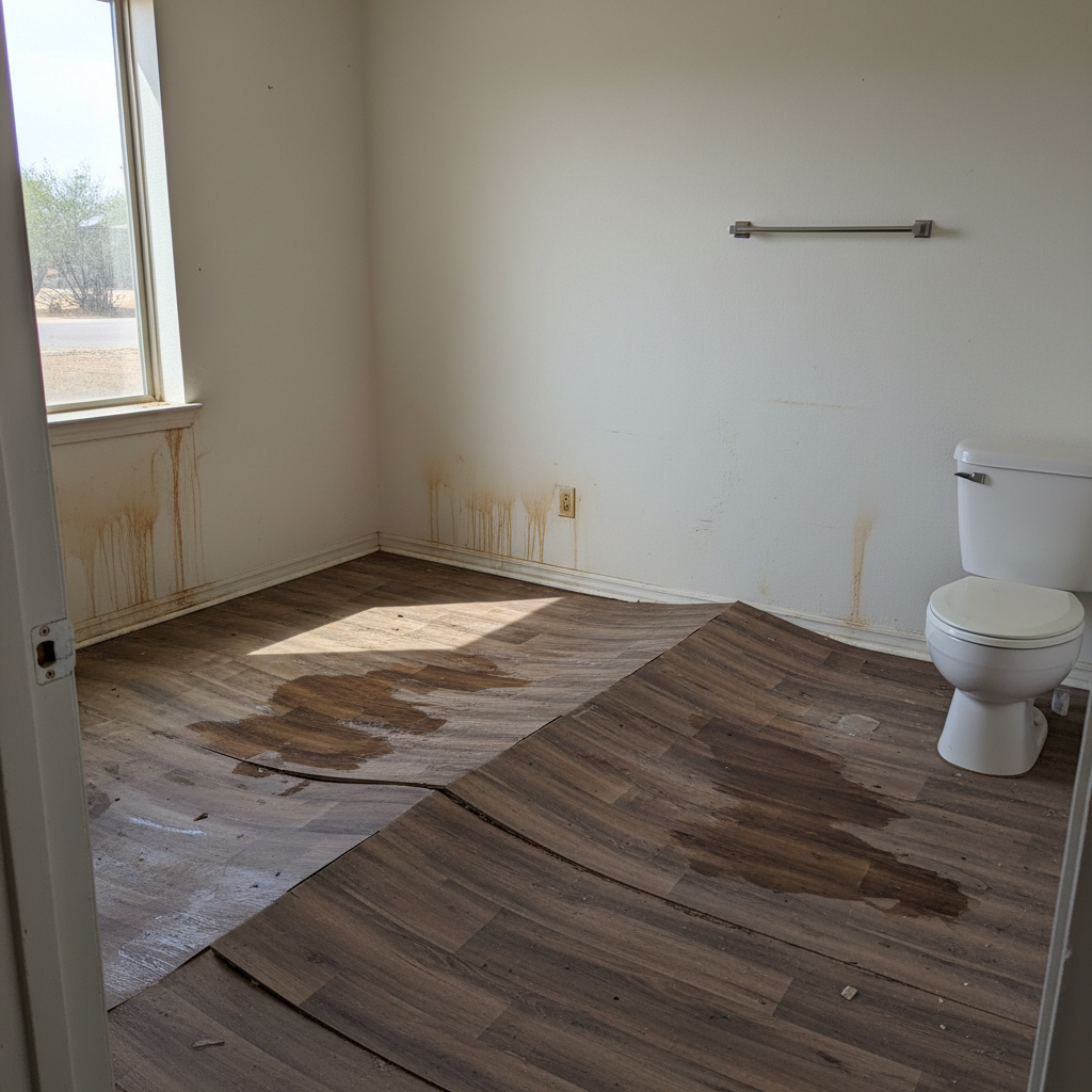 Roof Leak Water Damage Repair