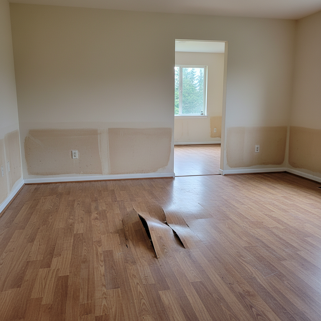 Hardwood Floor Water Damage Restoration