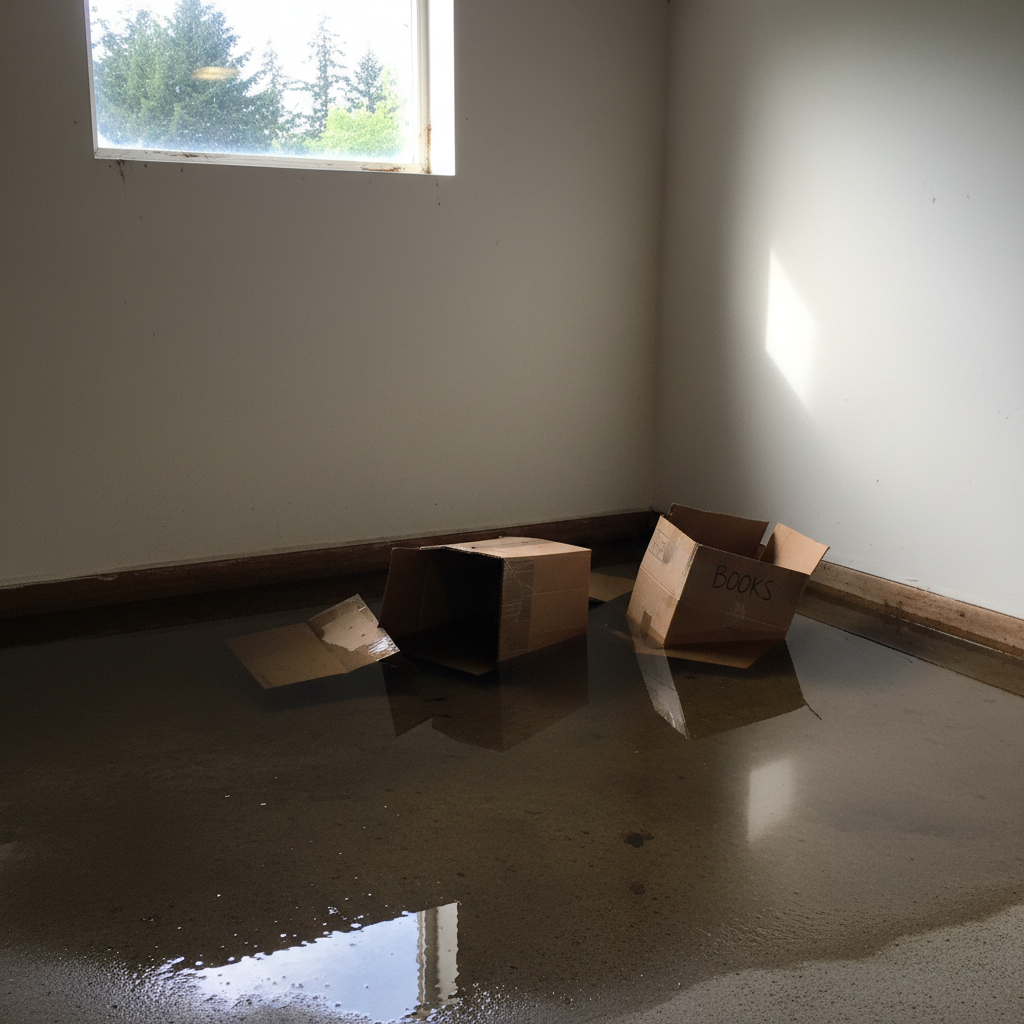 Basement Water Removal in Renton