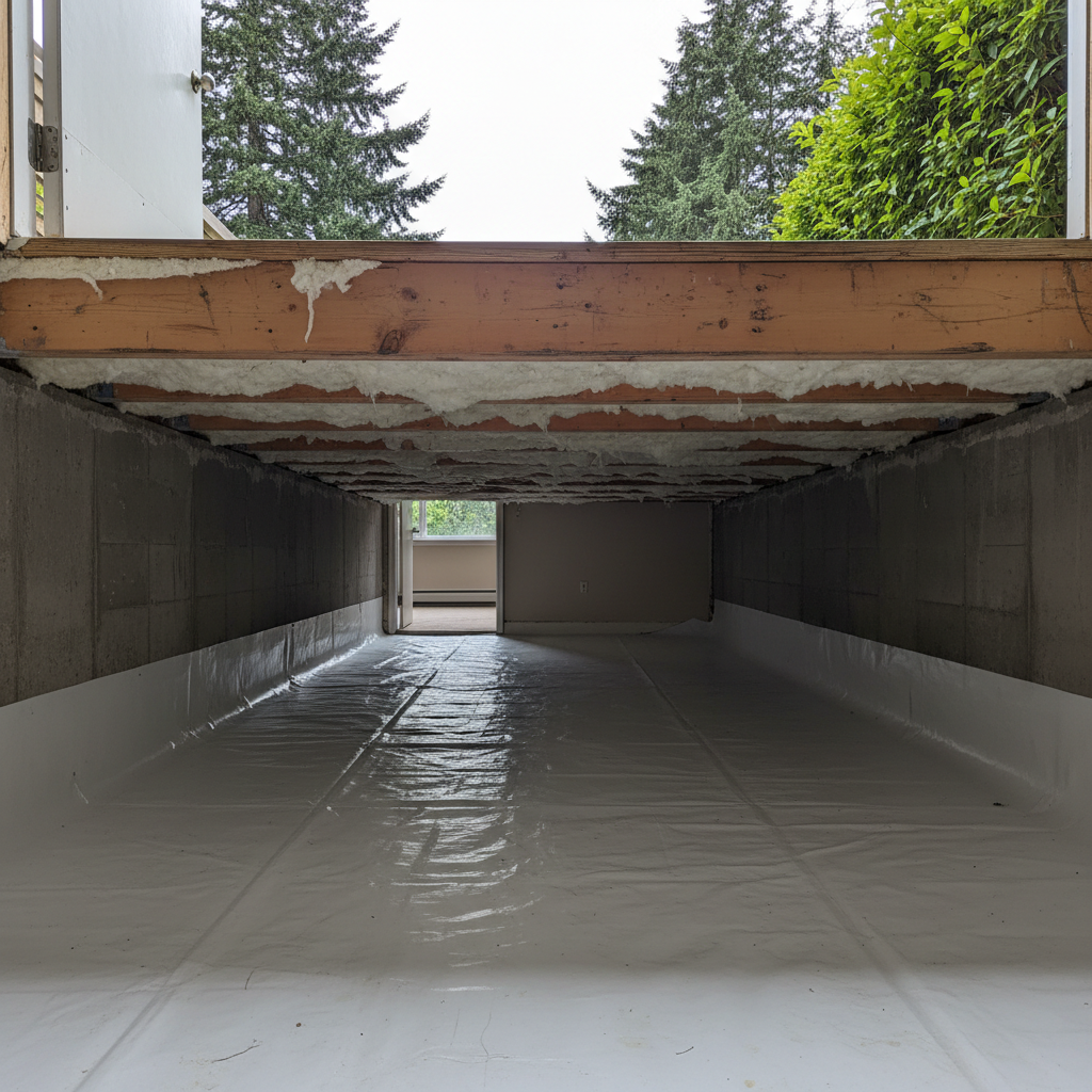 Crawl Space Water Removal in Renton