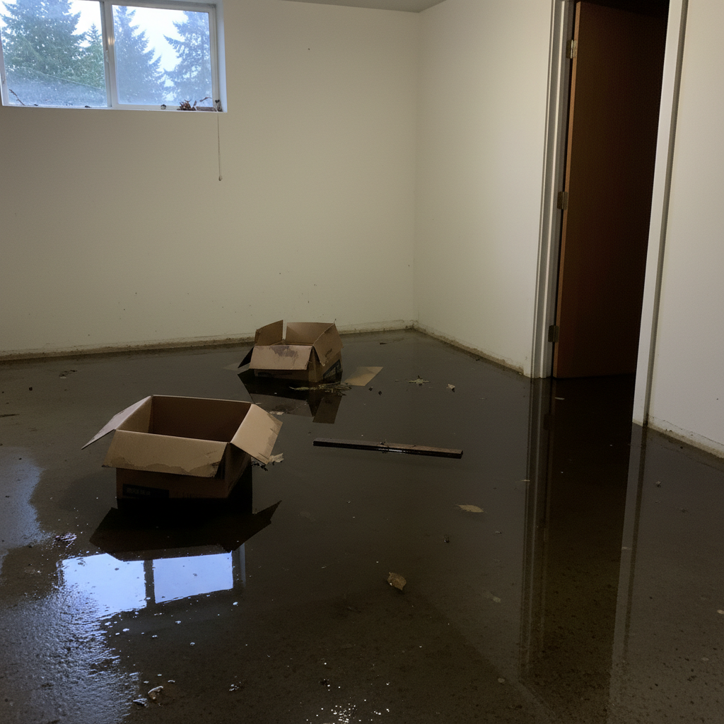 Basement Water Removal in Seattle