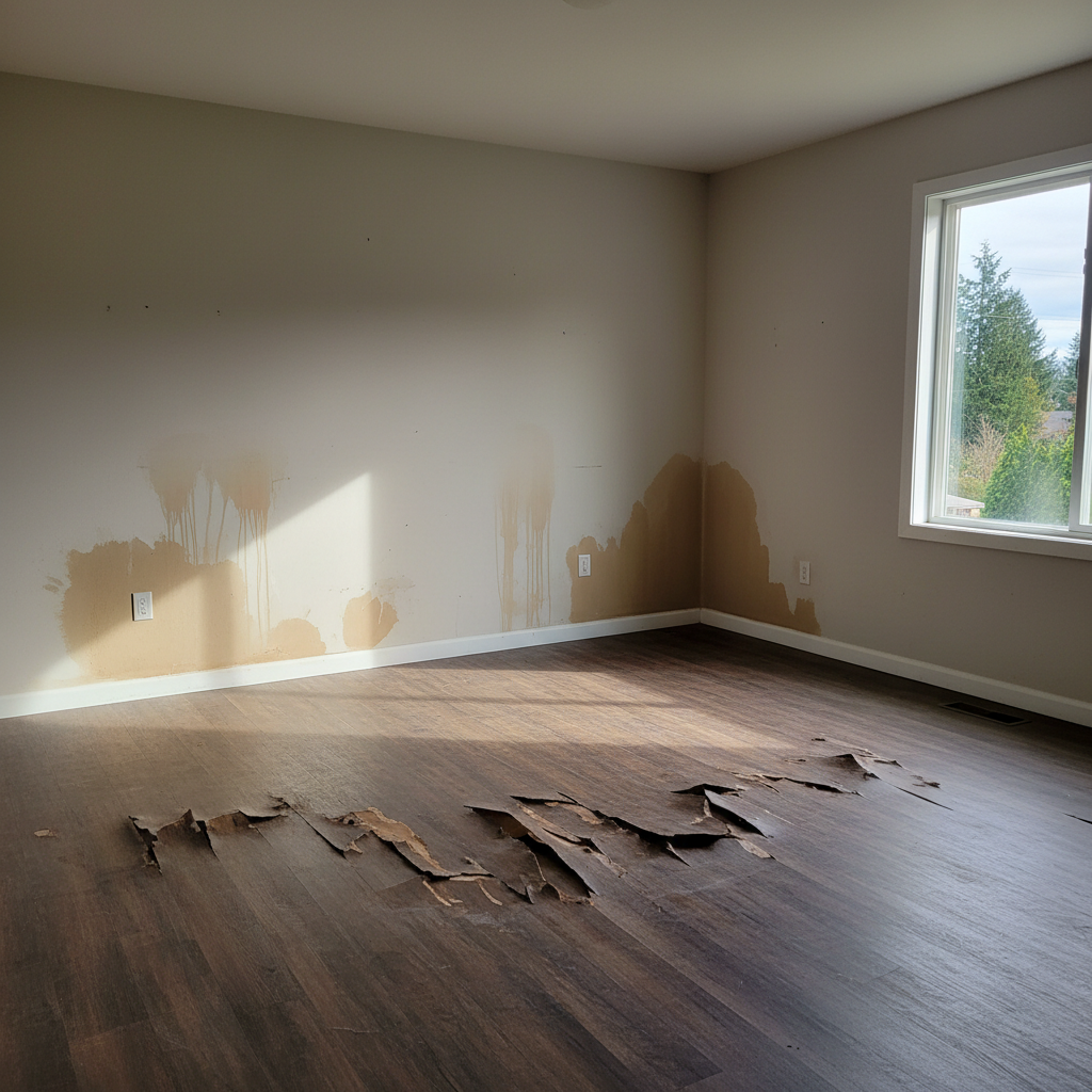 Water damage-related mold removal