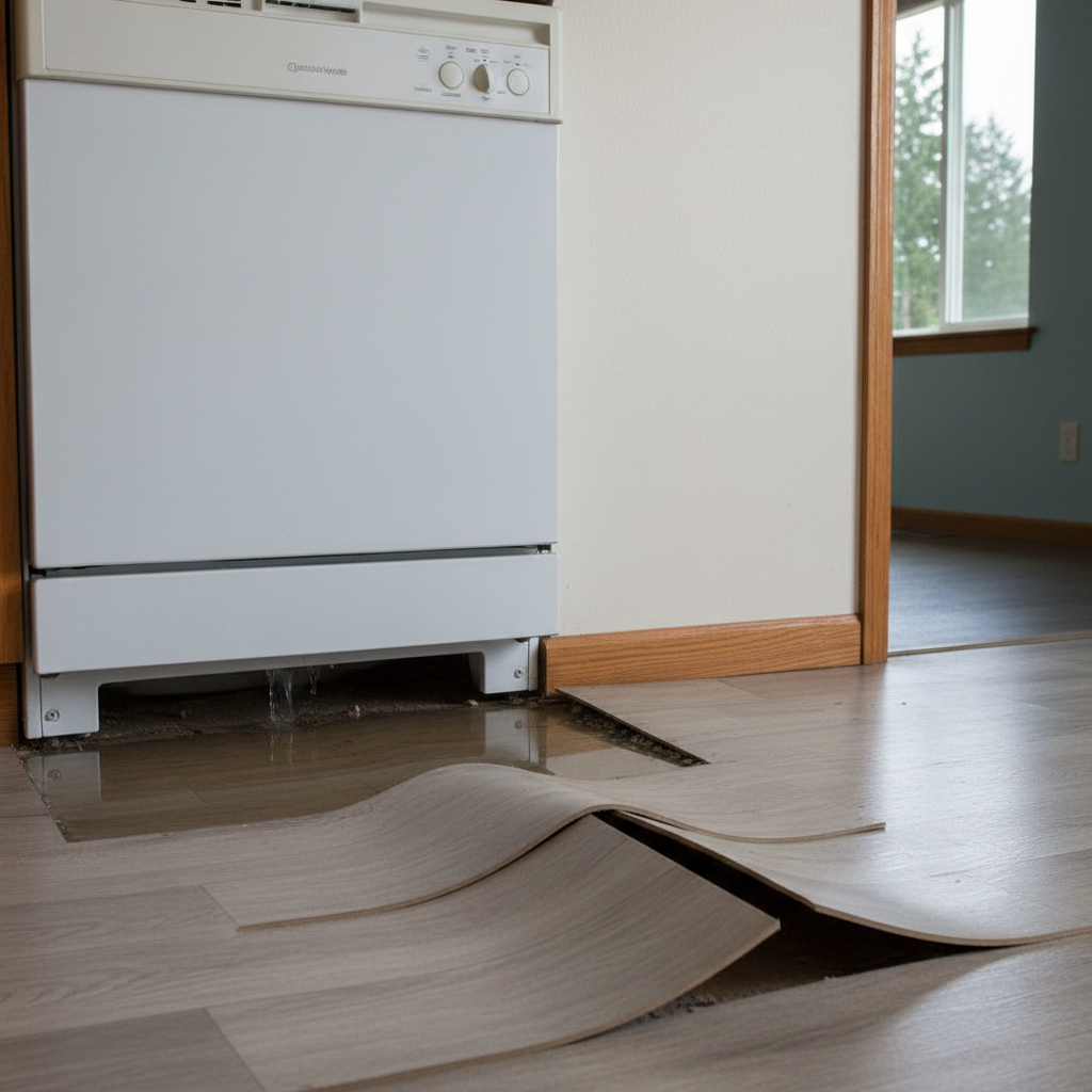 Appliance Leak Cleanup
