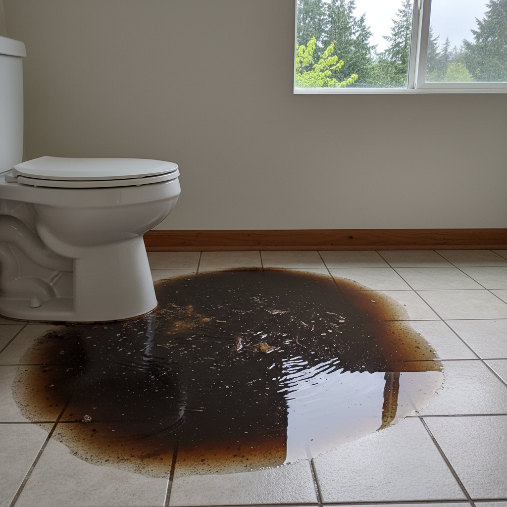 Sewage Cleanup in North Bend
