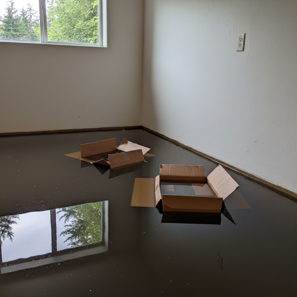 Basement Water Removal in North Bend