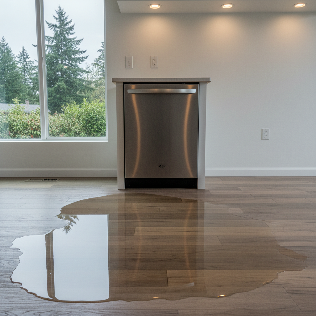Appliance Leak Cleanup