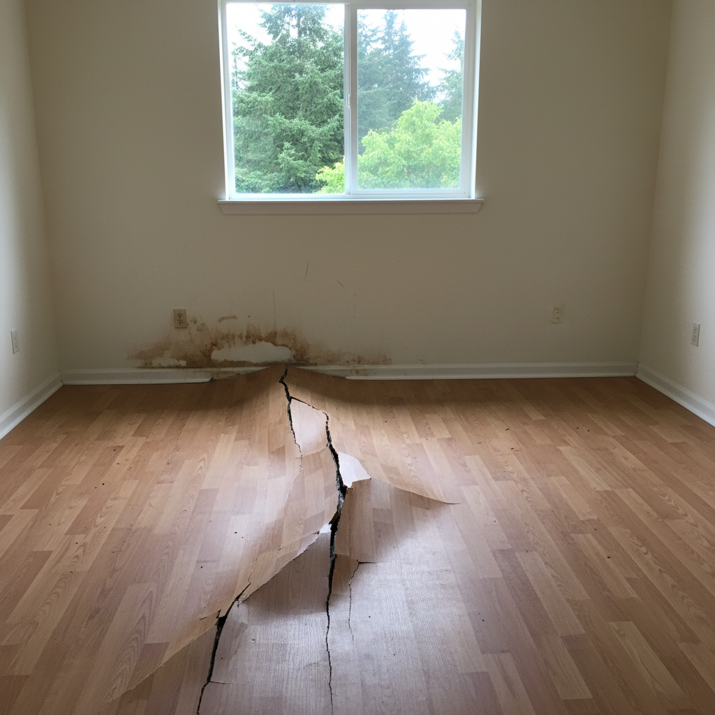 Hardwood Floor Water Damage Restoration