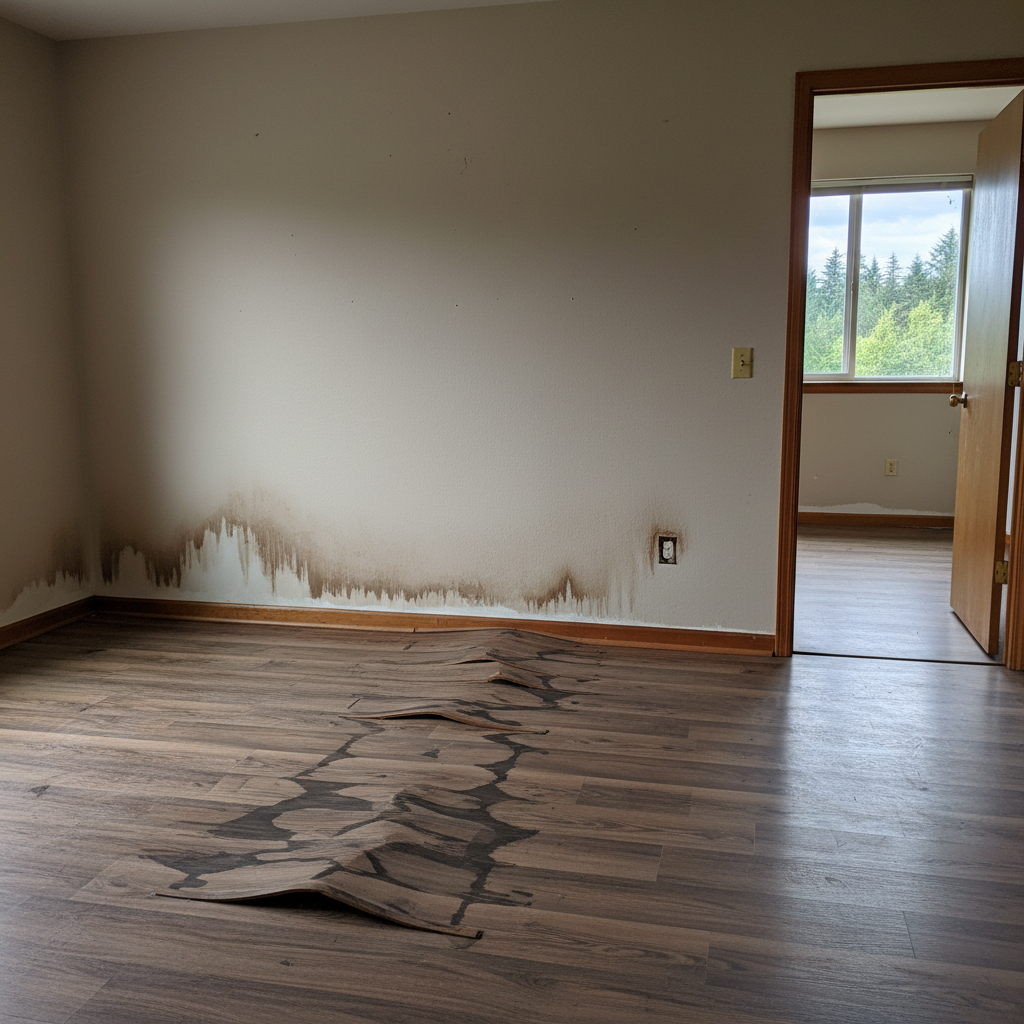 Water damage-related mold removal