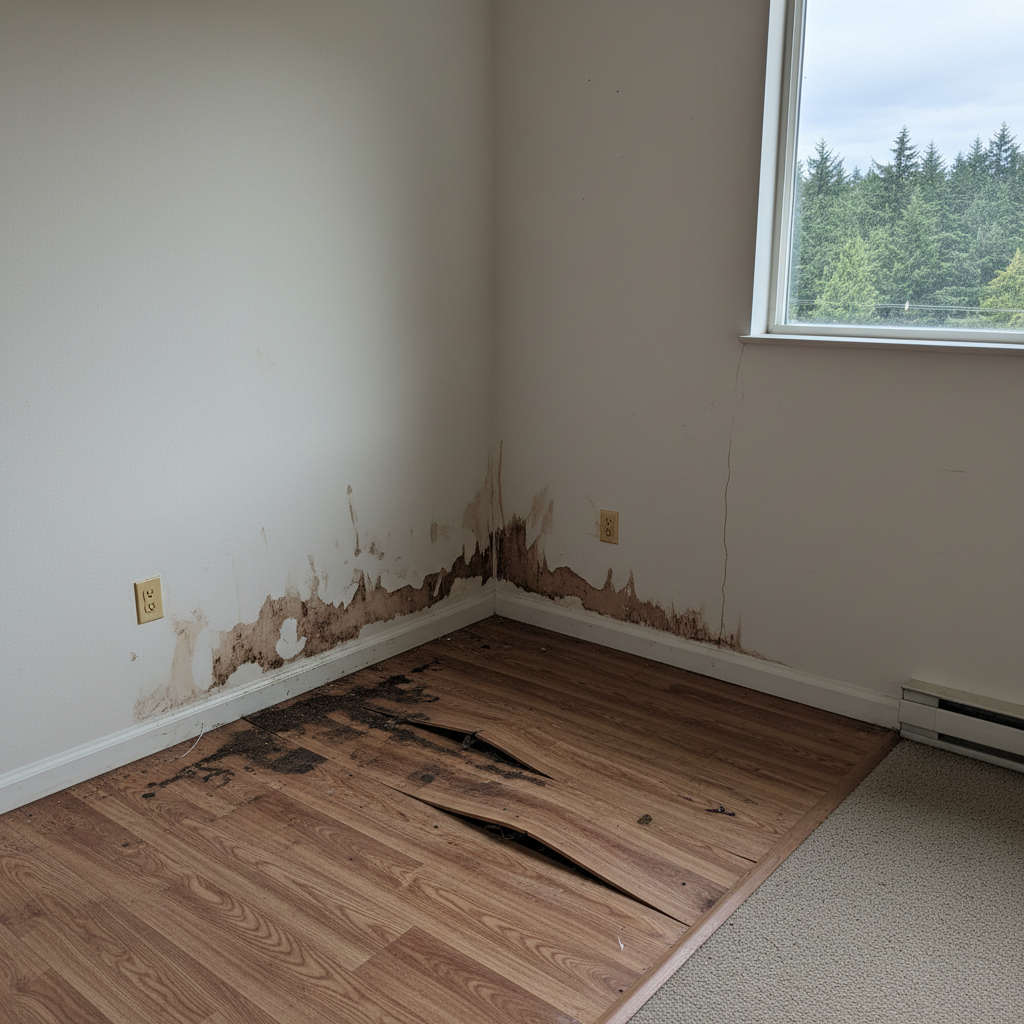 Hardwood Floor Water Damage Restoration