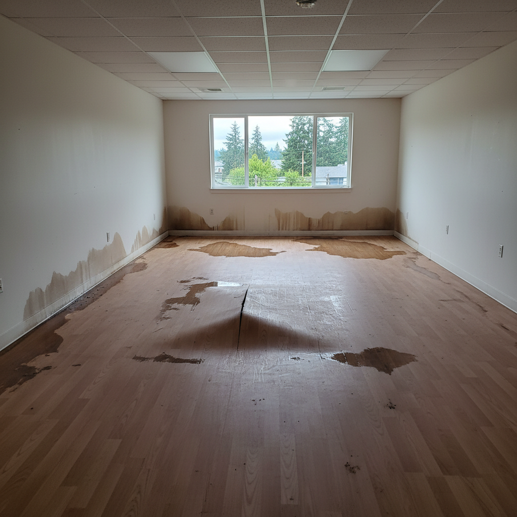 Roof Leak Water Damage Repair