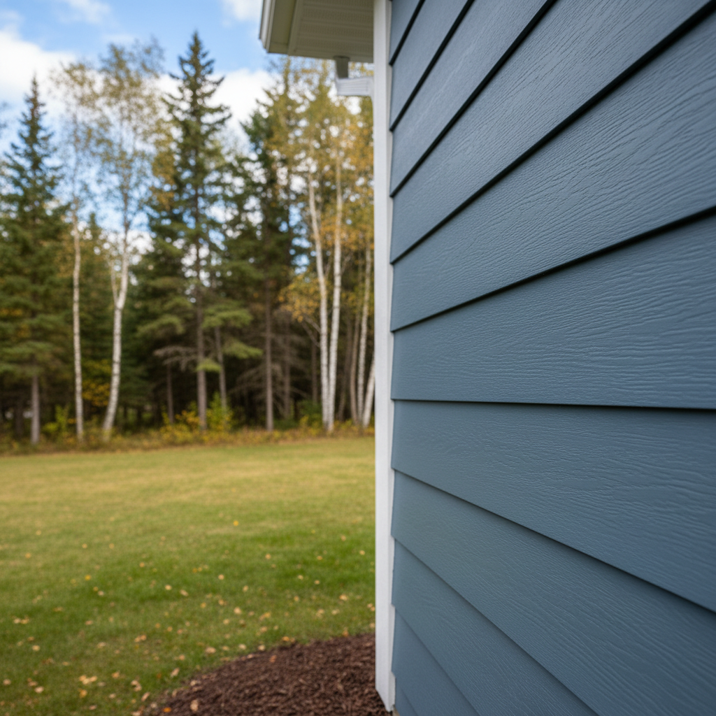 Completed siding replacement work at a residential property in Cloquet, MN