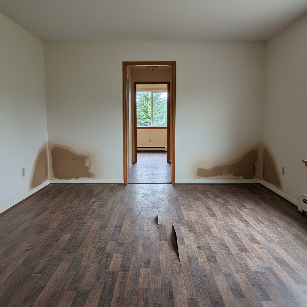 Water damage-related mold removal