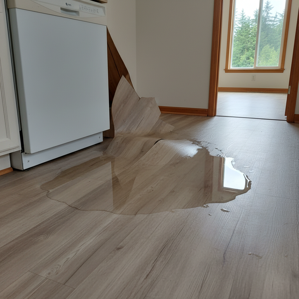 Appliance Leak Cleanup