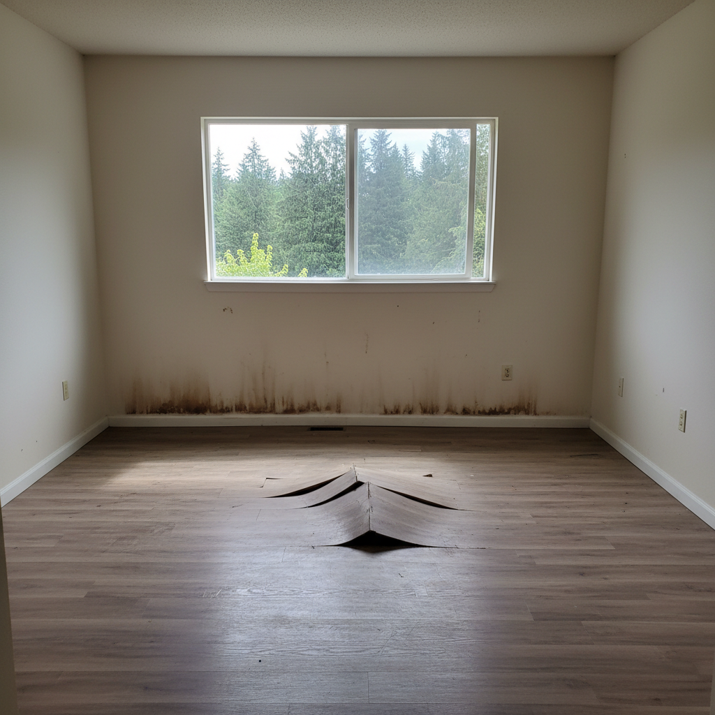 Roof Leak Water Damage Repair