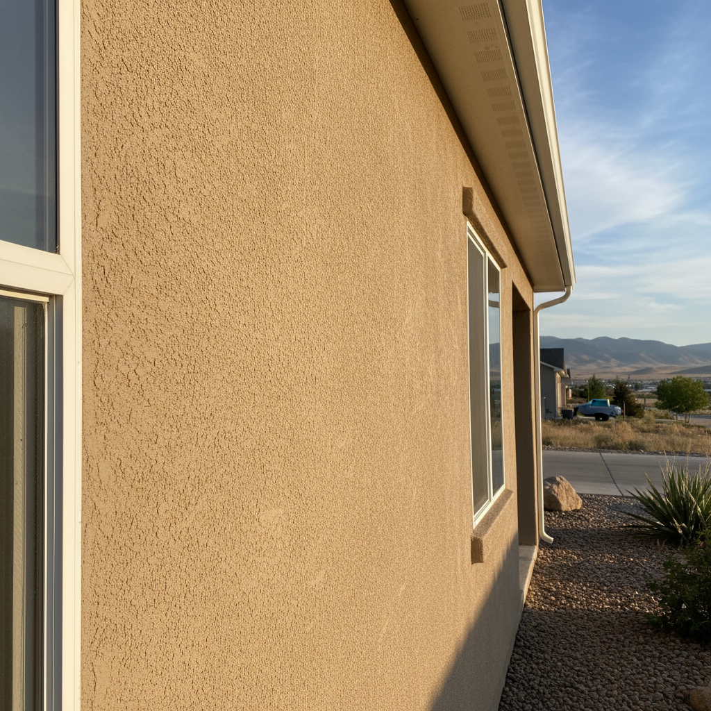 Completed stucco inspection work at a residential property in West Valley City, UT