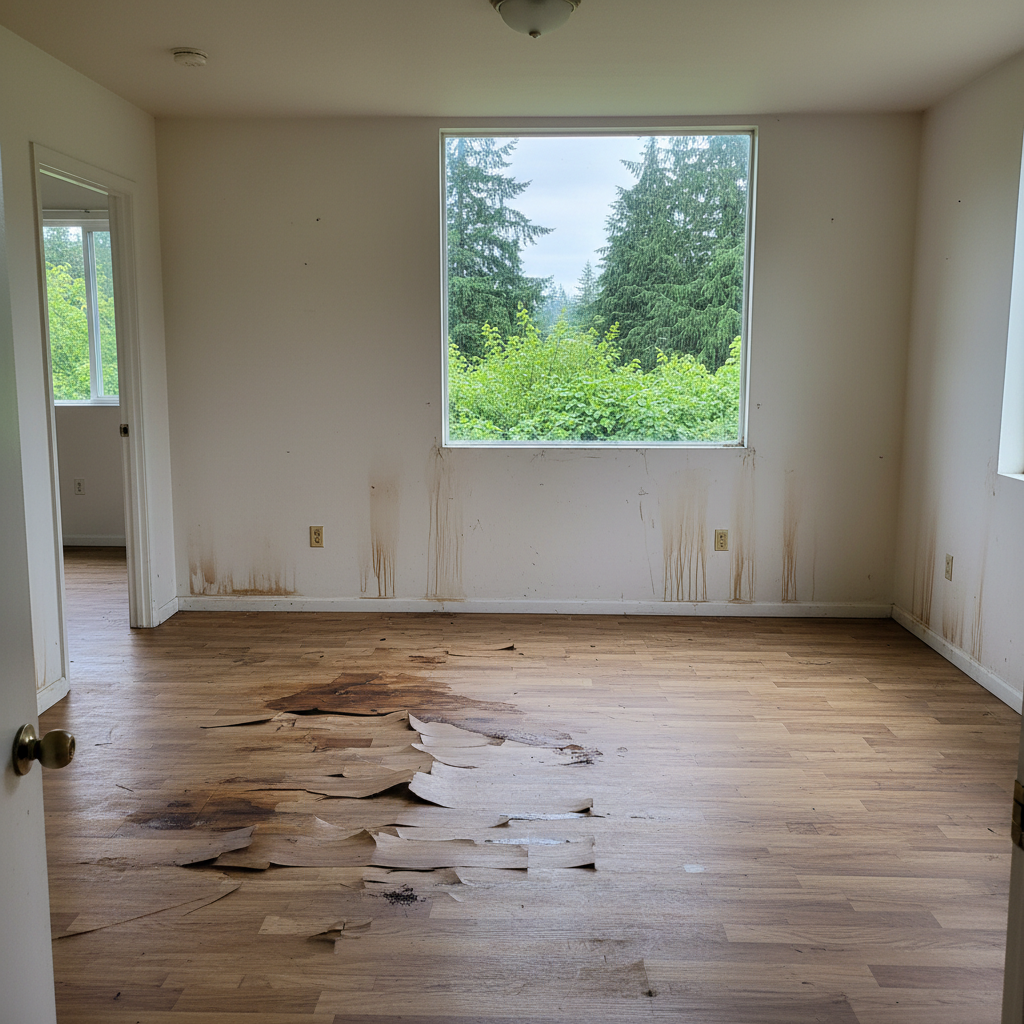 Water damage-related mold removal