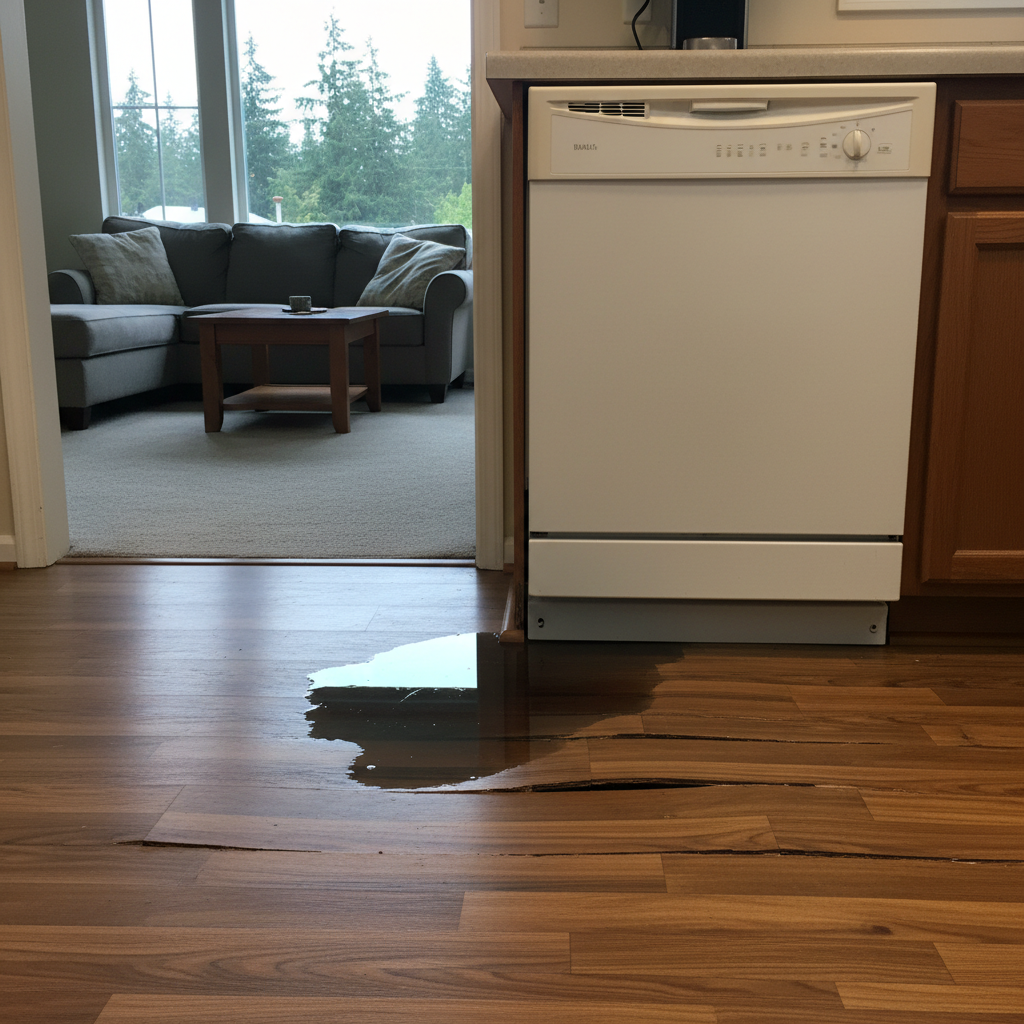 Appliance Leak Cleanup