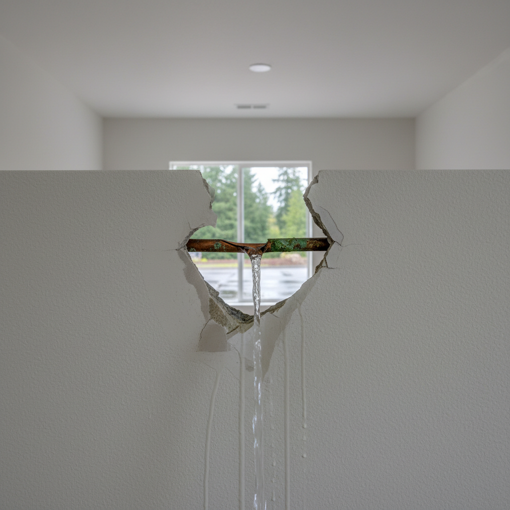 Burst Pipe Repair and Cleanup in Sultan