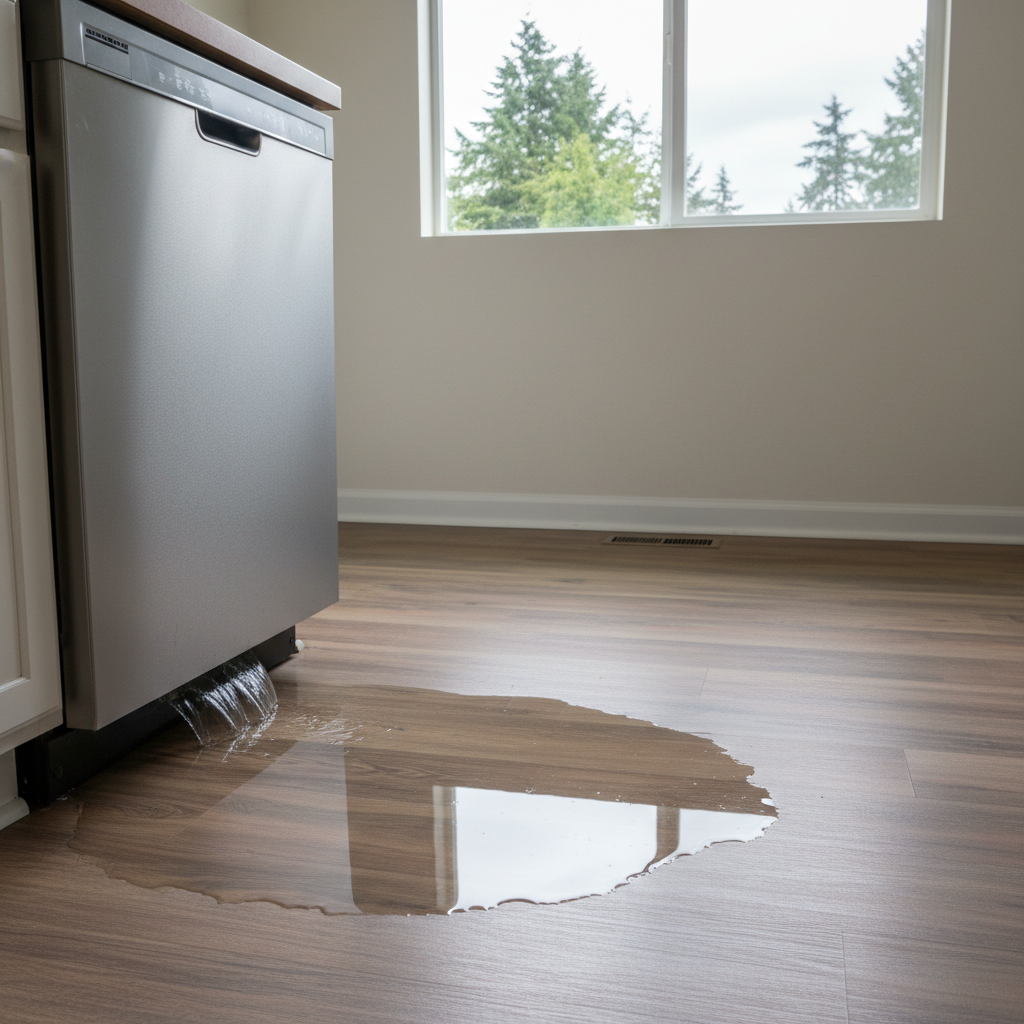 Appliance Leak Cleanup in Sultan