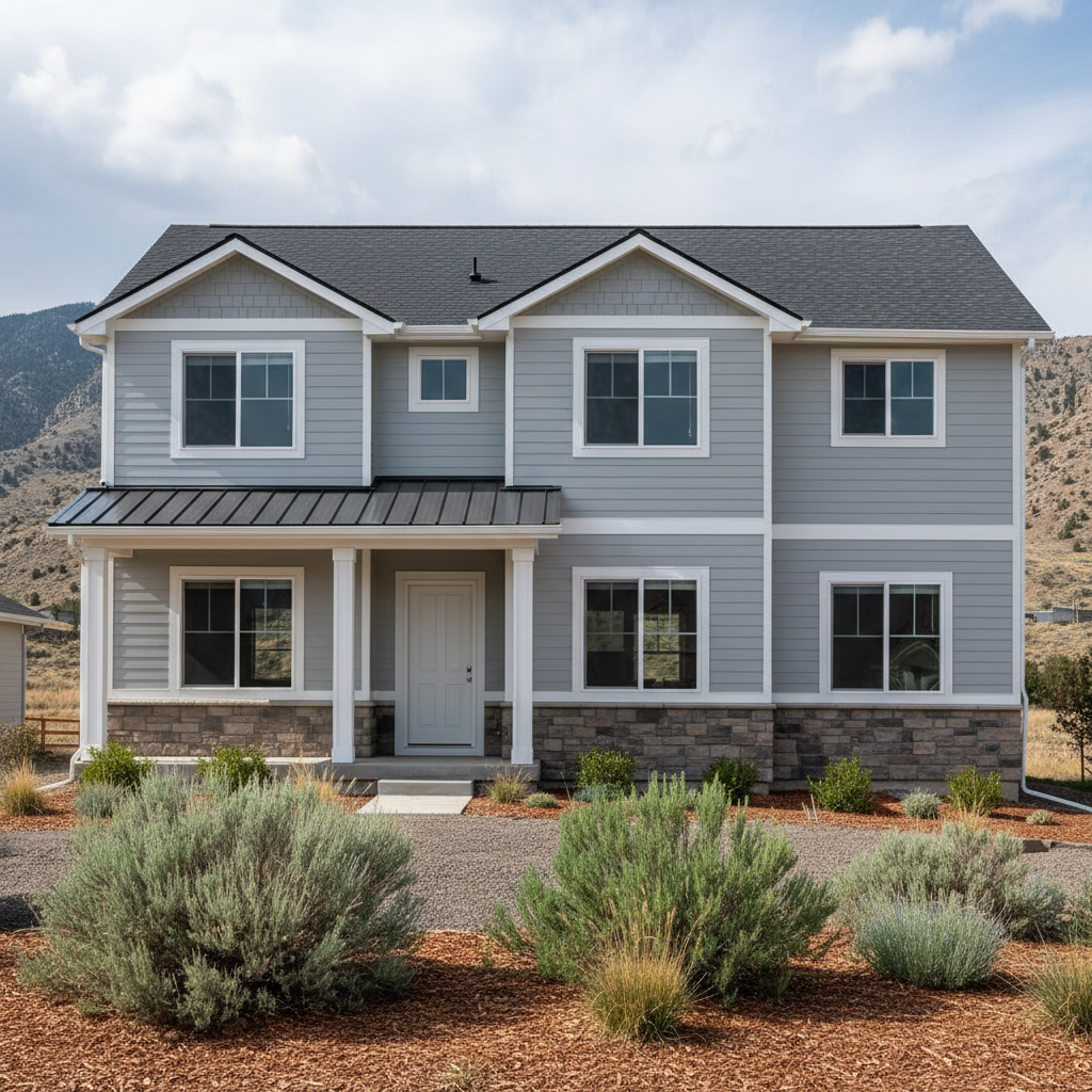 Completed stucco removal work at a residential property in Ogden, UT