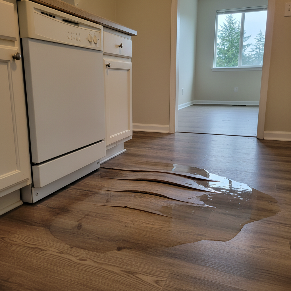 Appliance Leak Cleanup