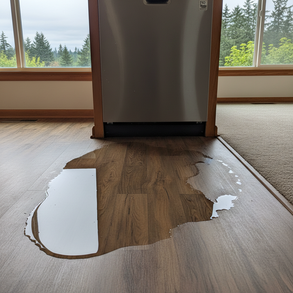 Appliance Leak Cleanup