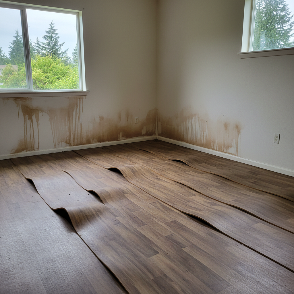Hardwood Floor Water Damage Restoration