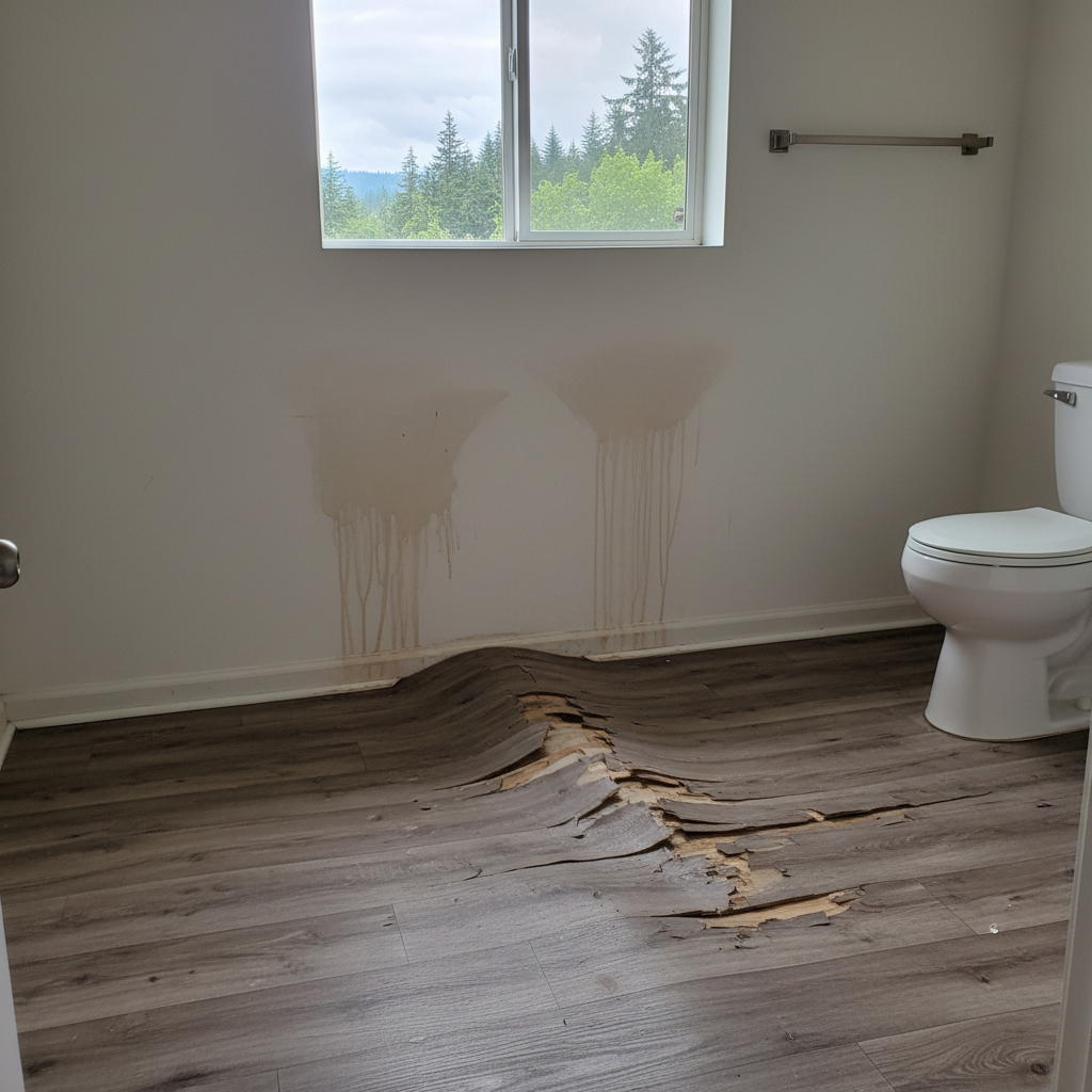 Roof Leak Water Damage Repair