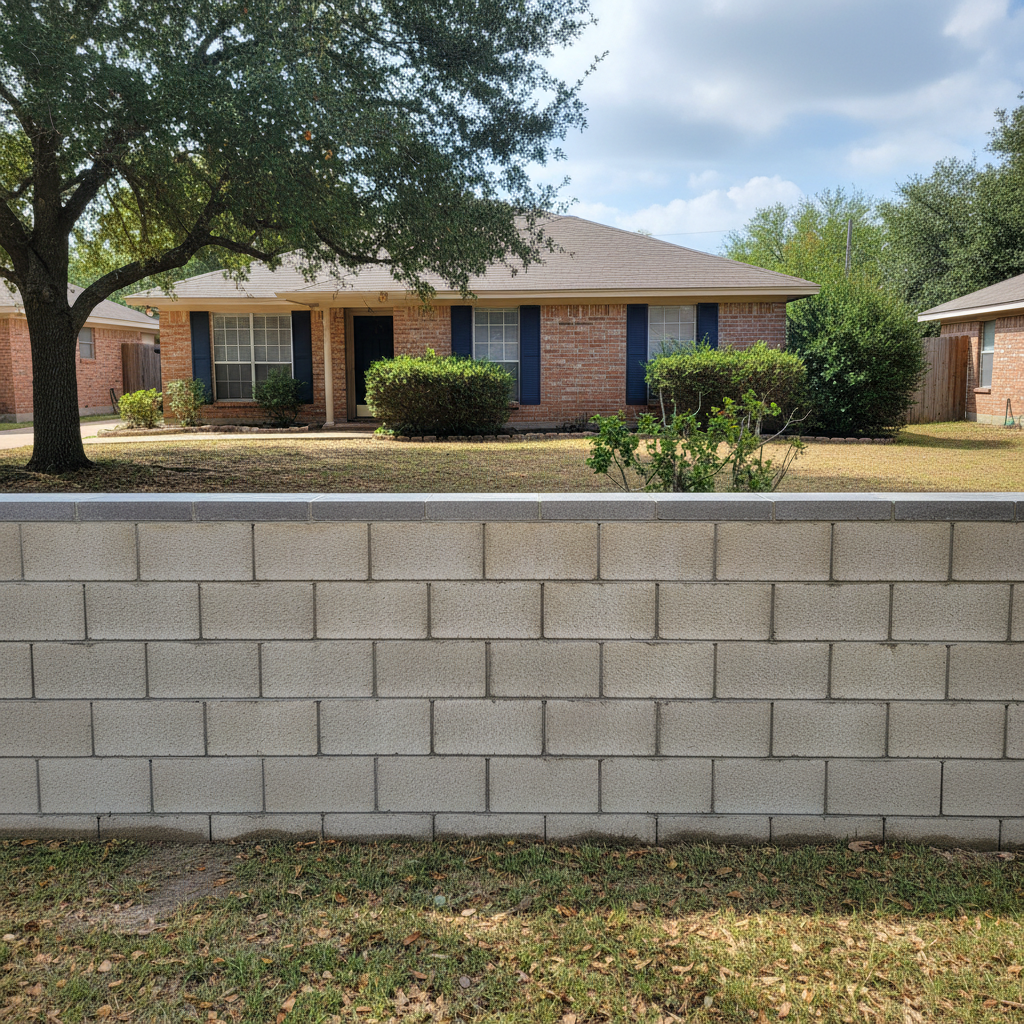 Block Wall Construction