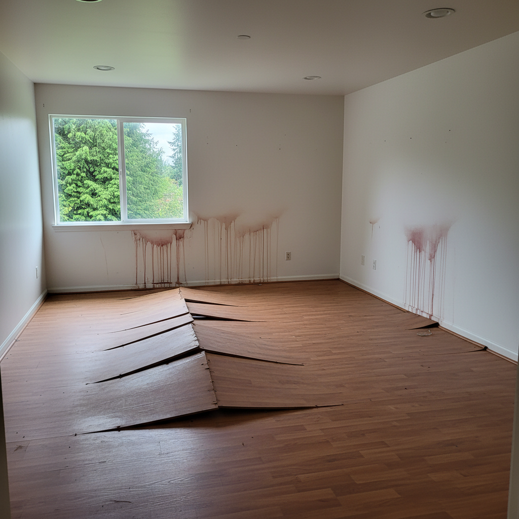 Water damage-related mold removal