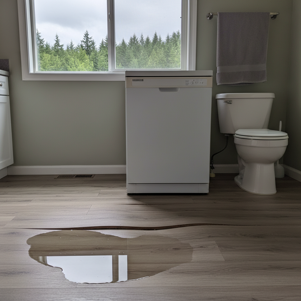Appliance Leak Cleanup