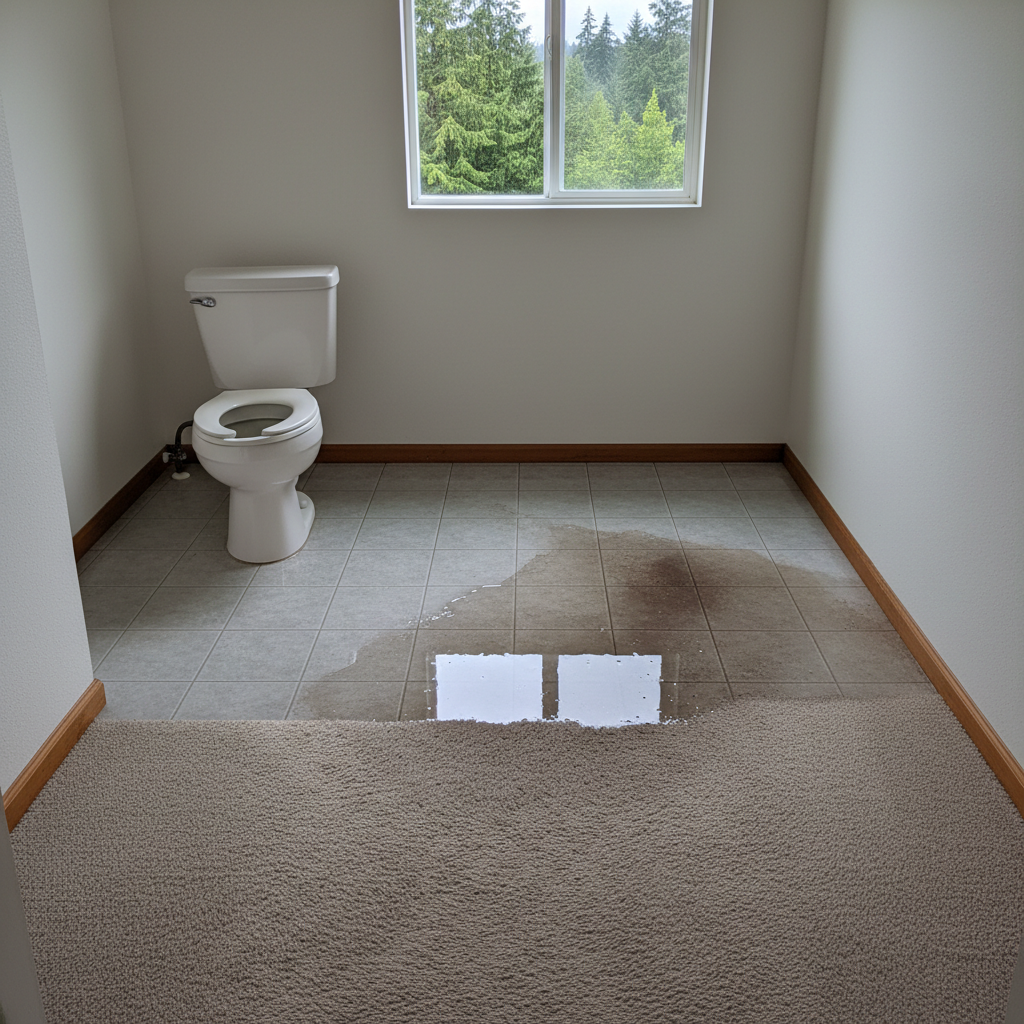 Toilet Overflow Cleanup