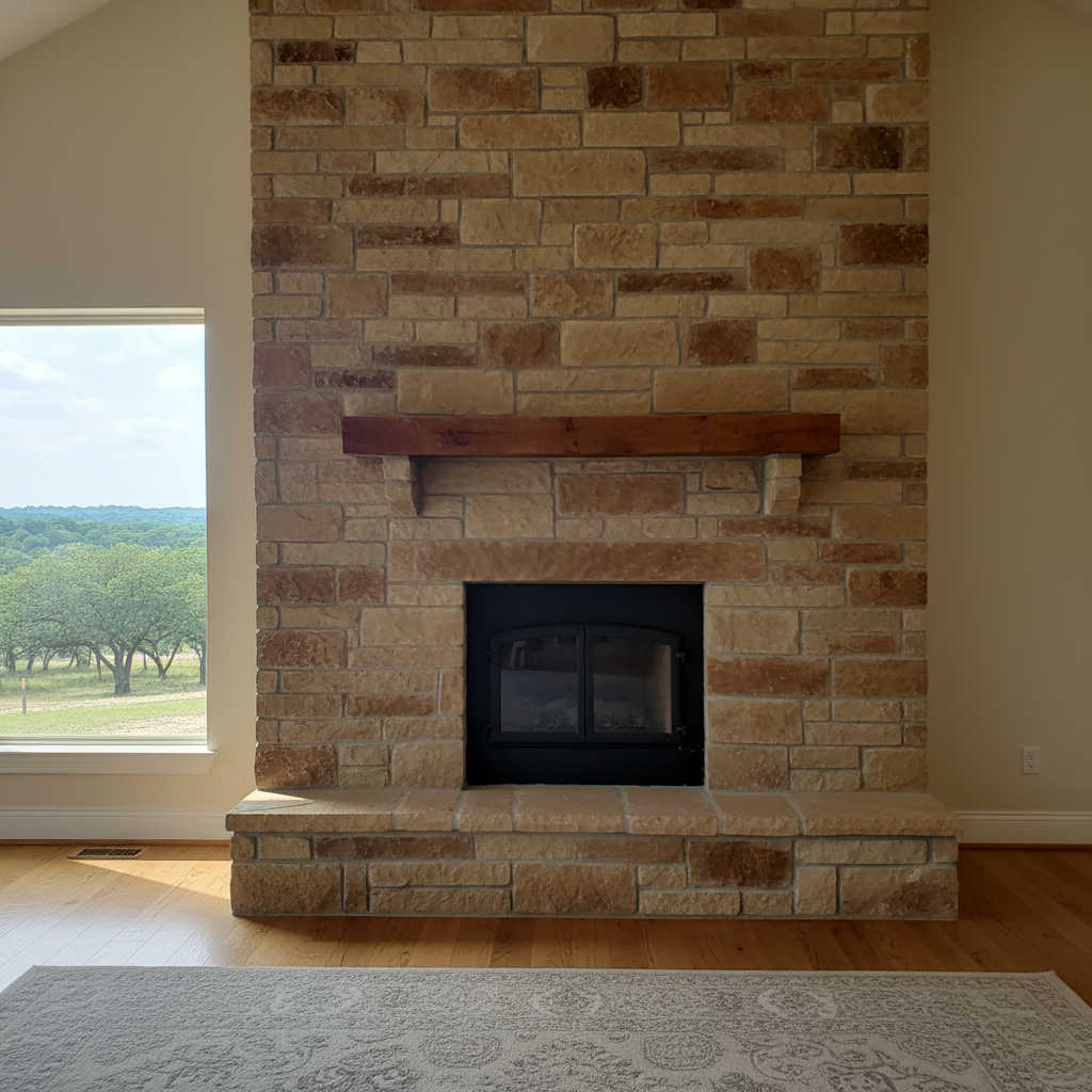 Fireplace Construction in Katy
