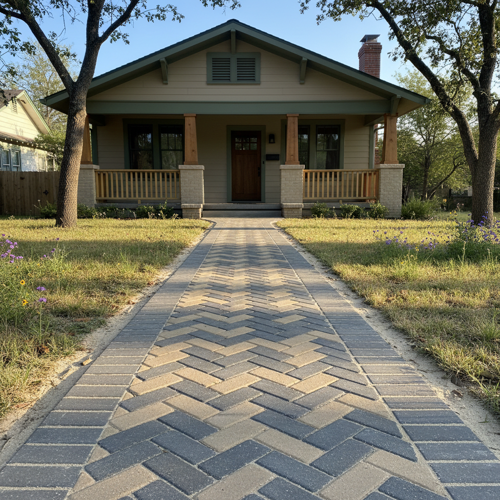 Paver Installation in Katy