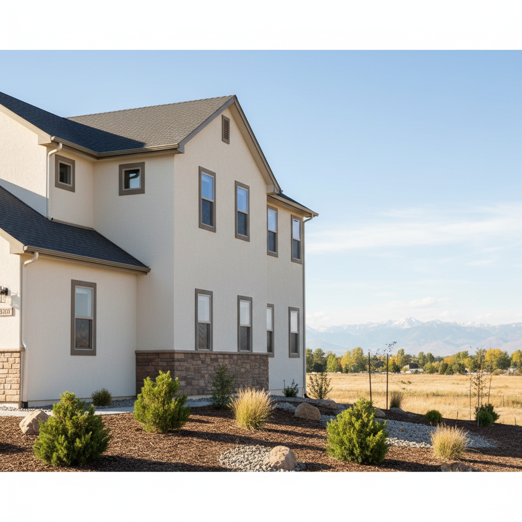 Completed stucco removal work at a residential property in Orem, UT