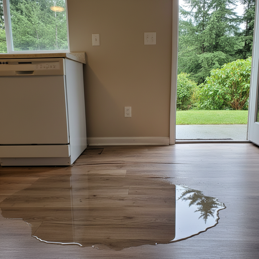 Appliance Leak Cleanup