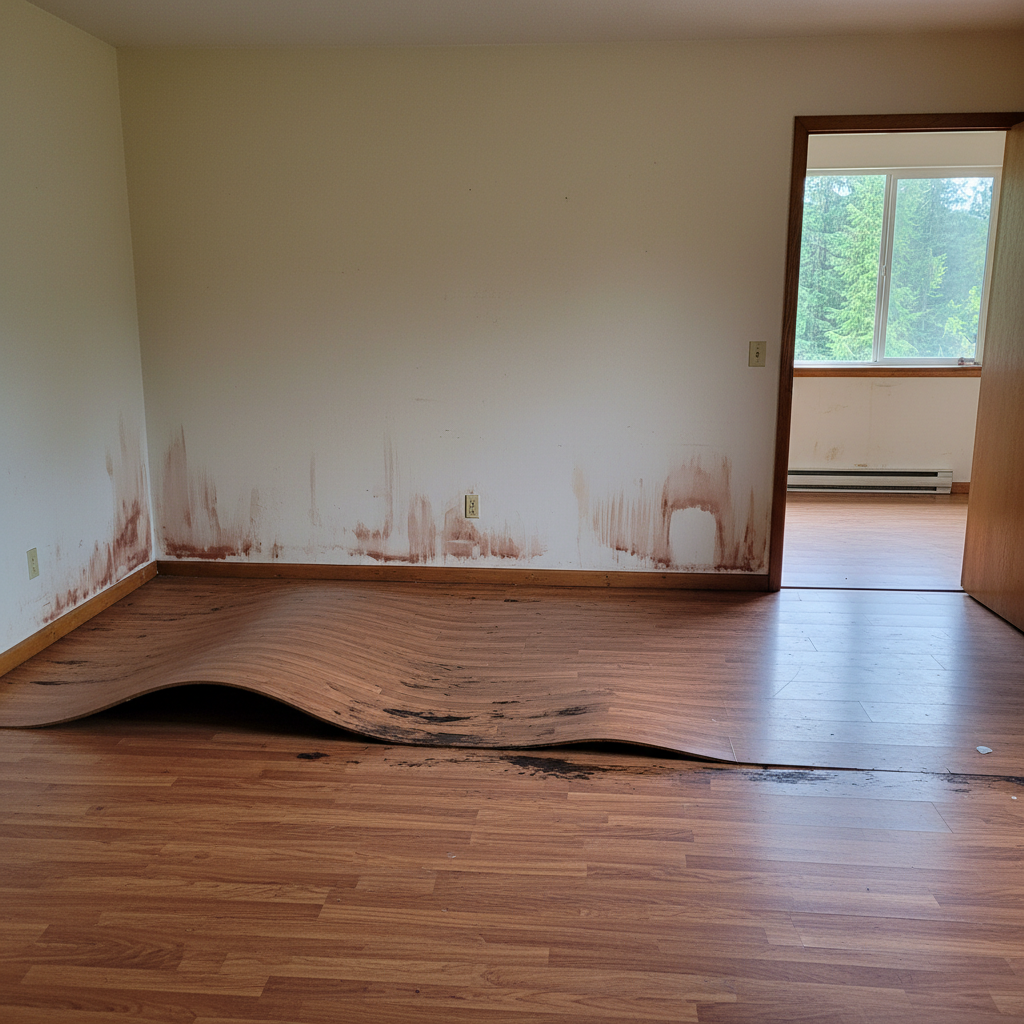 Roof Leak Water Damage Repair