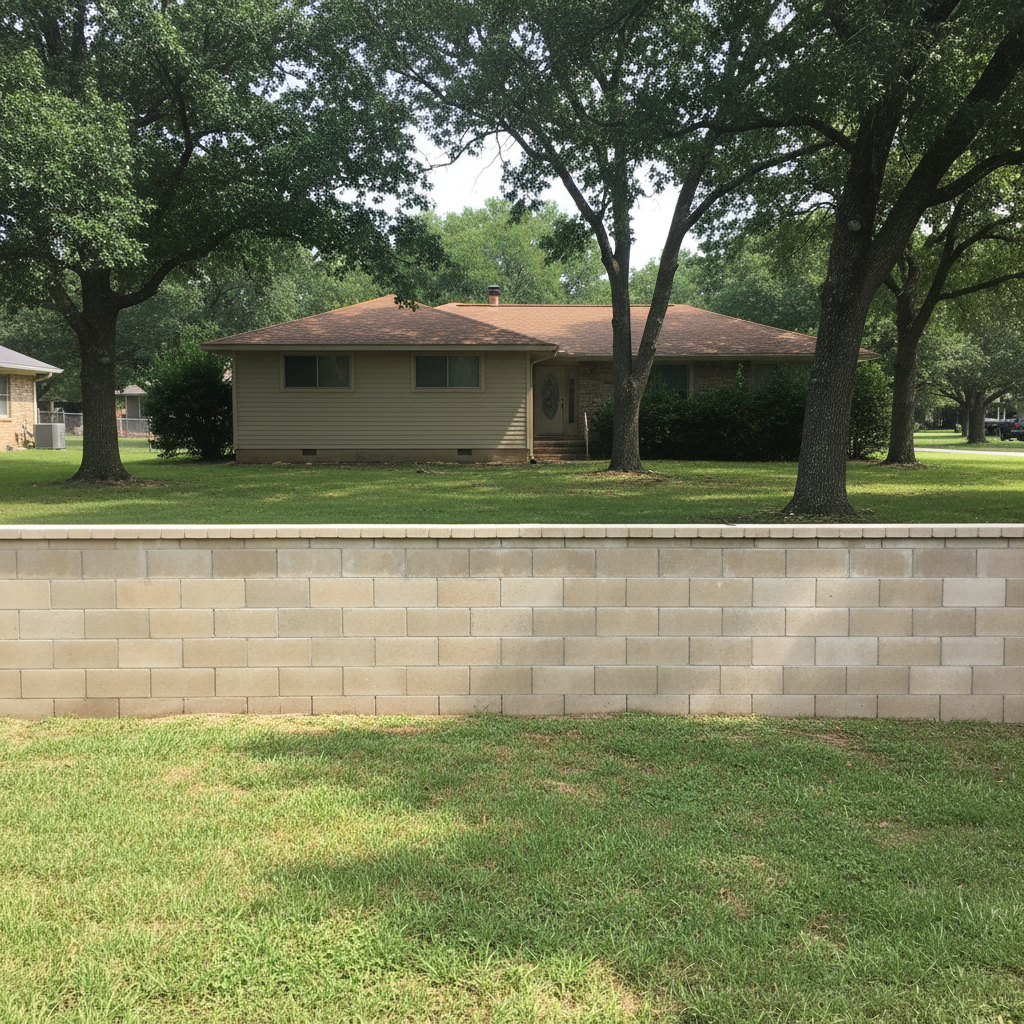 Block Wall Construction