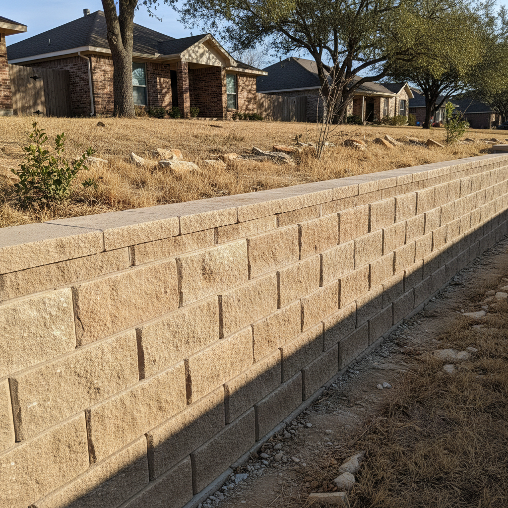 Retaining Wall Construction