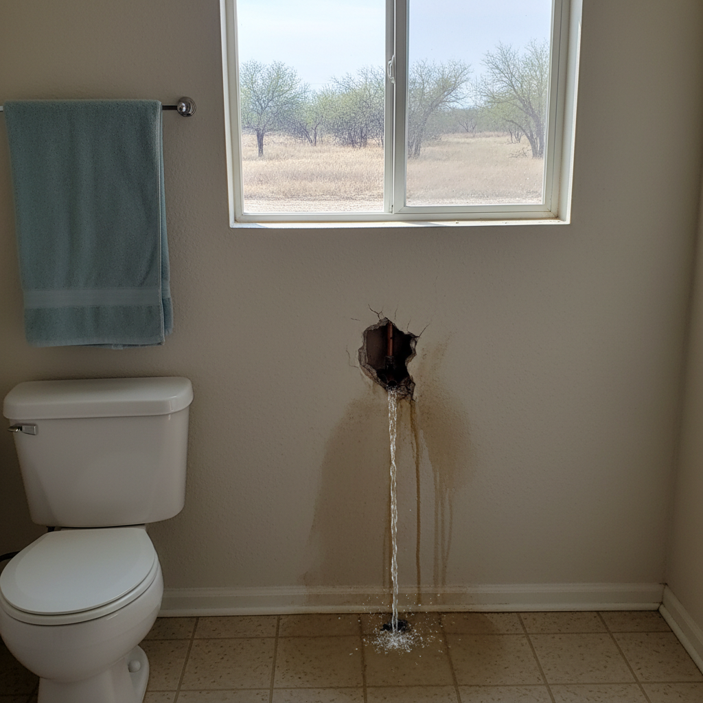 Burst Pipe Repair and Cleanup